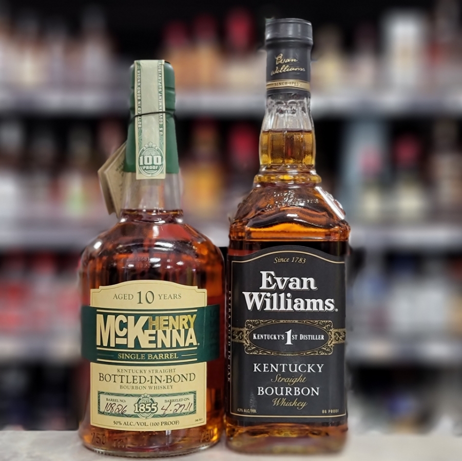 Picture of Henry Mckenna + Evan Williams 750ml Combo 