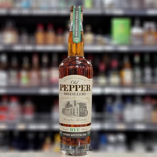 Picture of Old Pepper Rye Finest Kentucky Oak 750ml