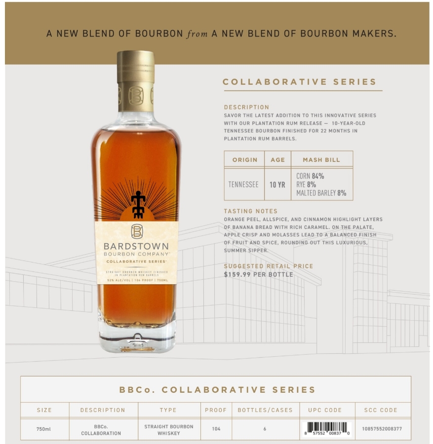 Picture of Bardstown Plantation Collaborative series 750ml 